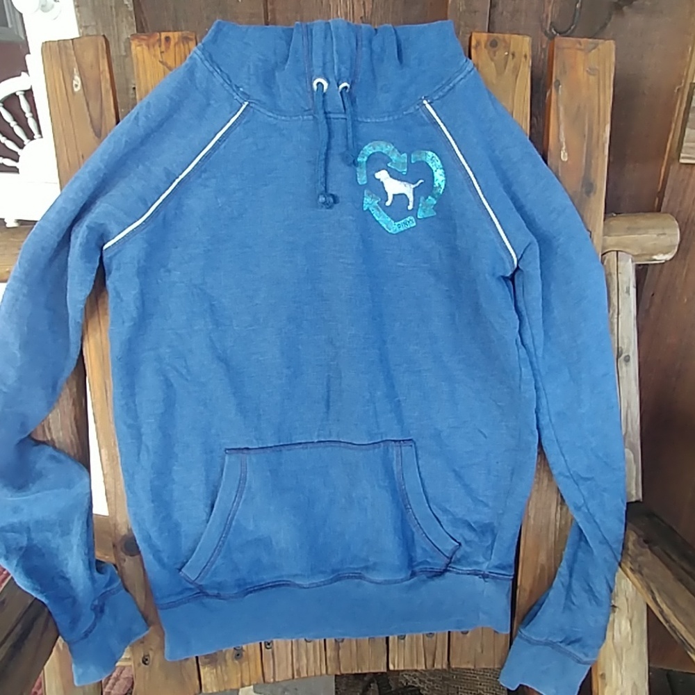 🌟Pink blue hoodie